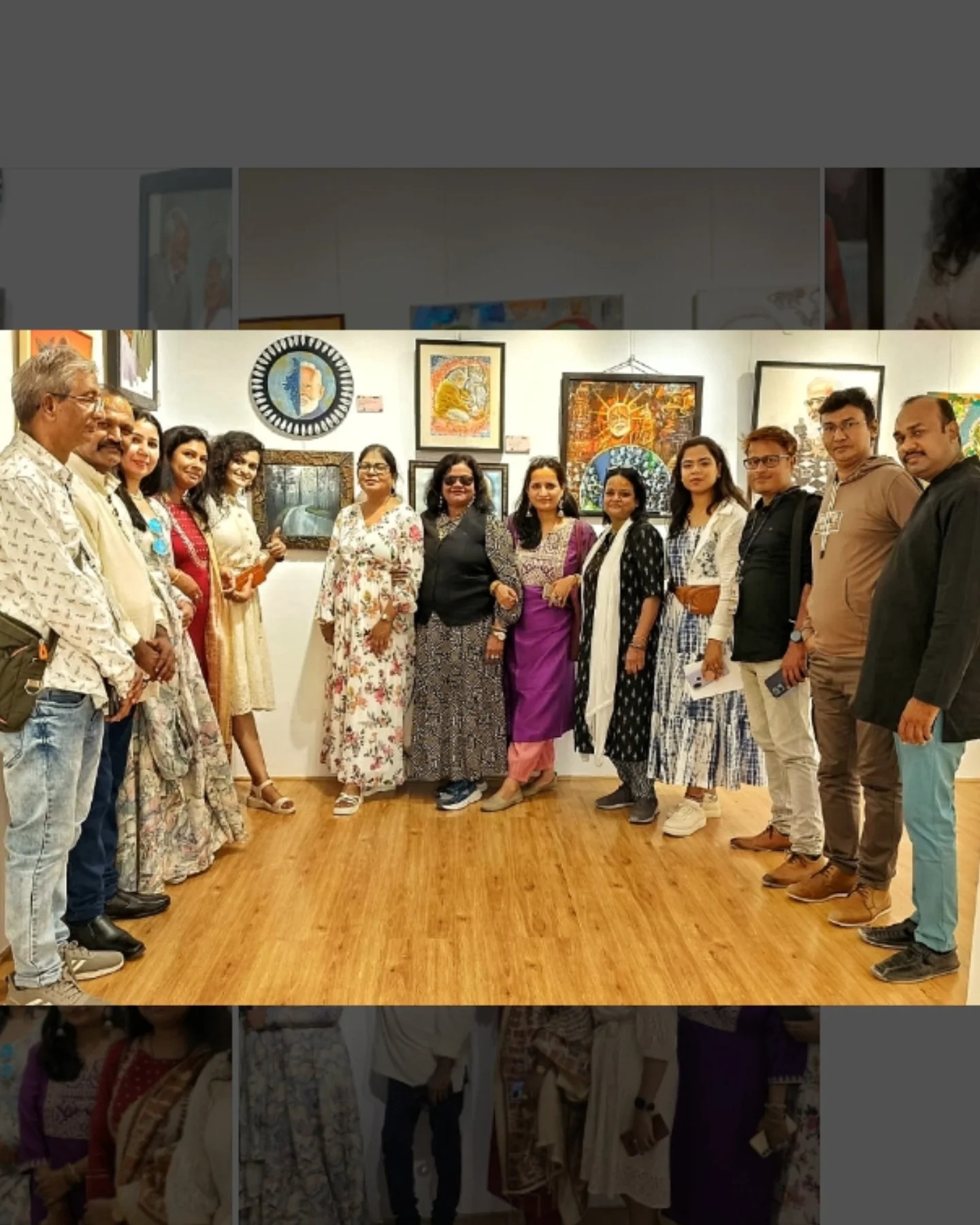 Group at the 2024 G20 Dubai art exhibition